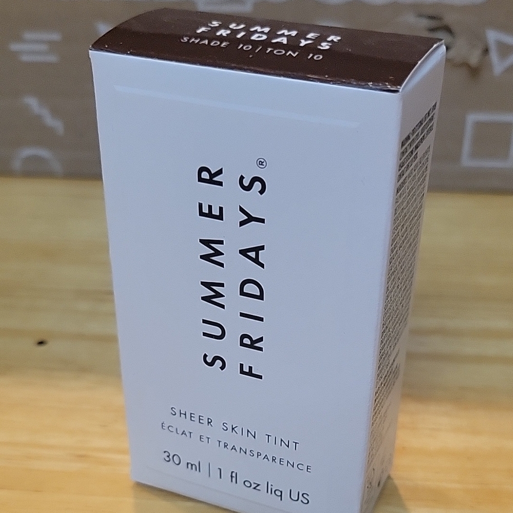 Shade 10 Summer Fridays Sheer Skin Tint